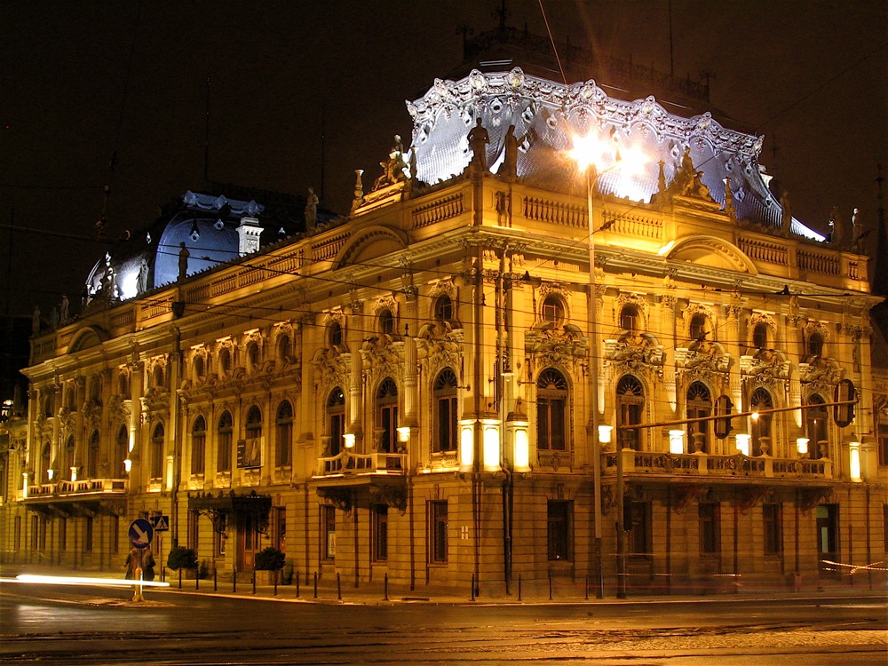 Pałac Izraela Poznańskiego Łódź front