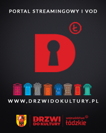 Plakat promocyjny platformy VOD Drzwi do Kultury