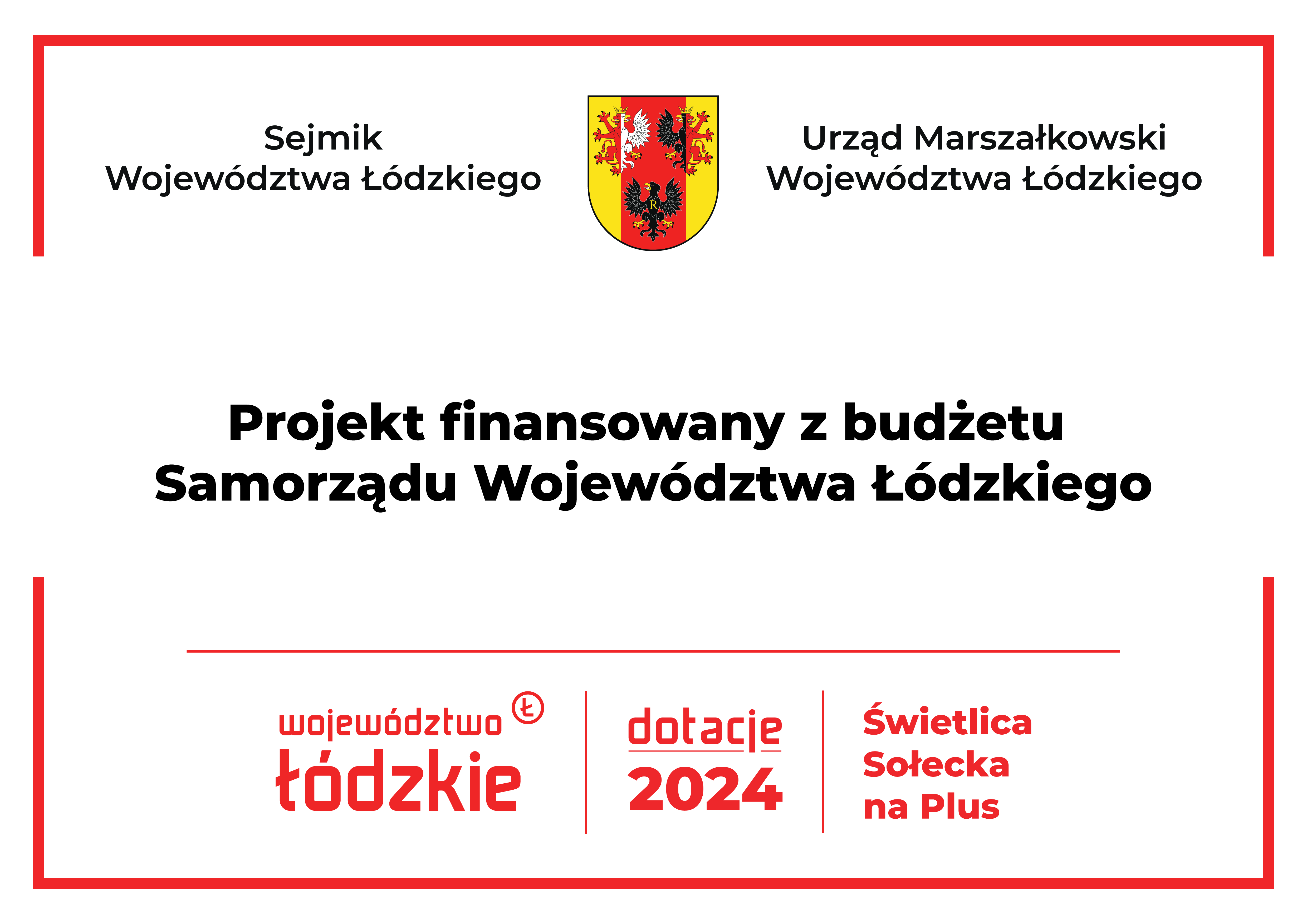 Dotacje 2024 Tablice Swietlica Solecka Finansowanie 1