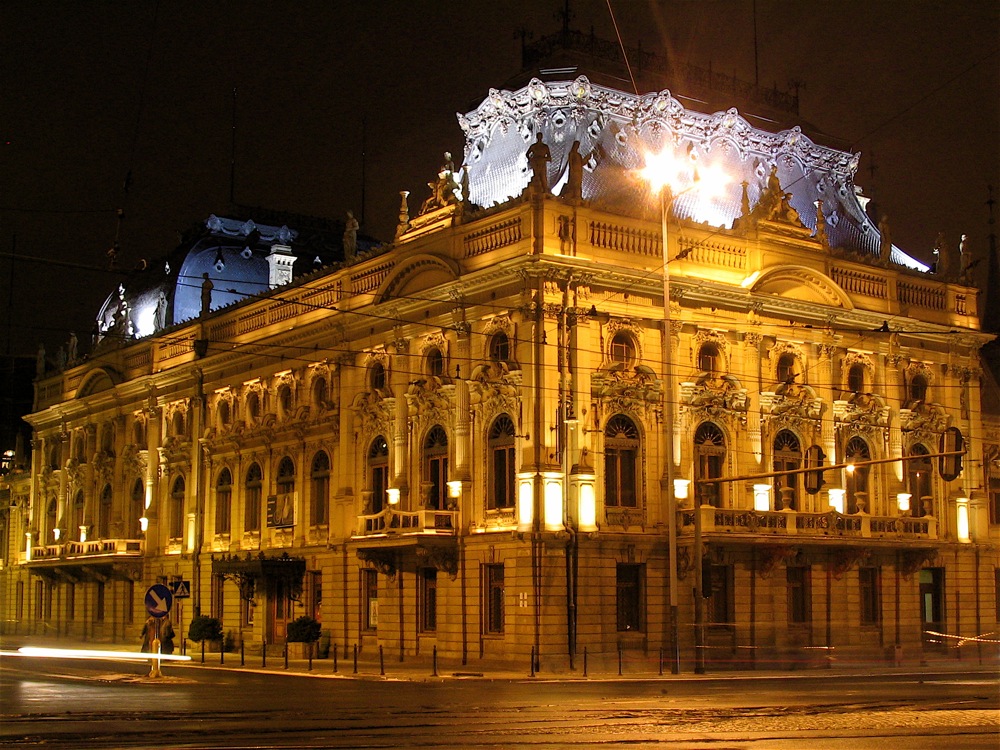 Pałac Izraela Poznańskiego Łódź front
