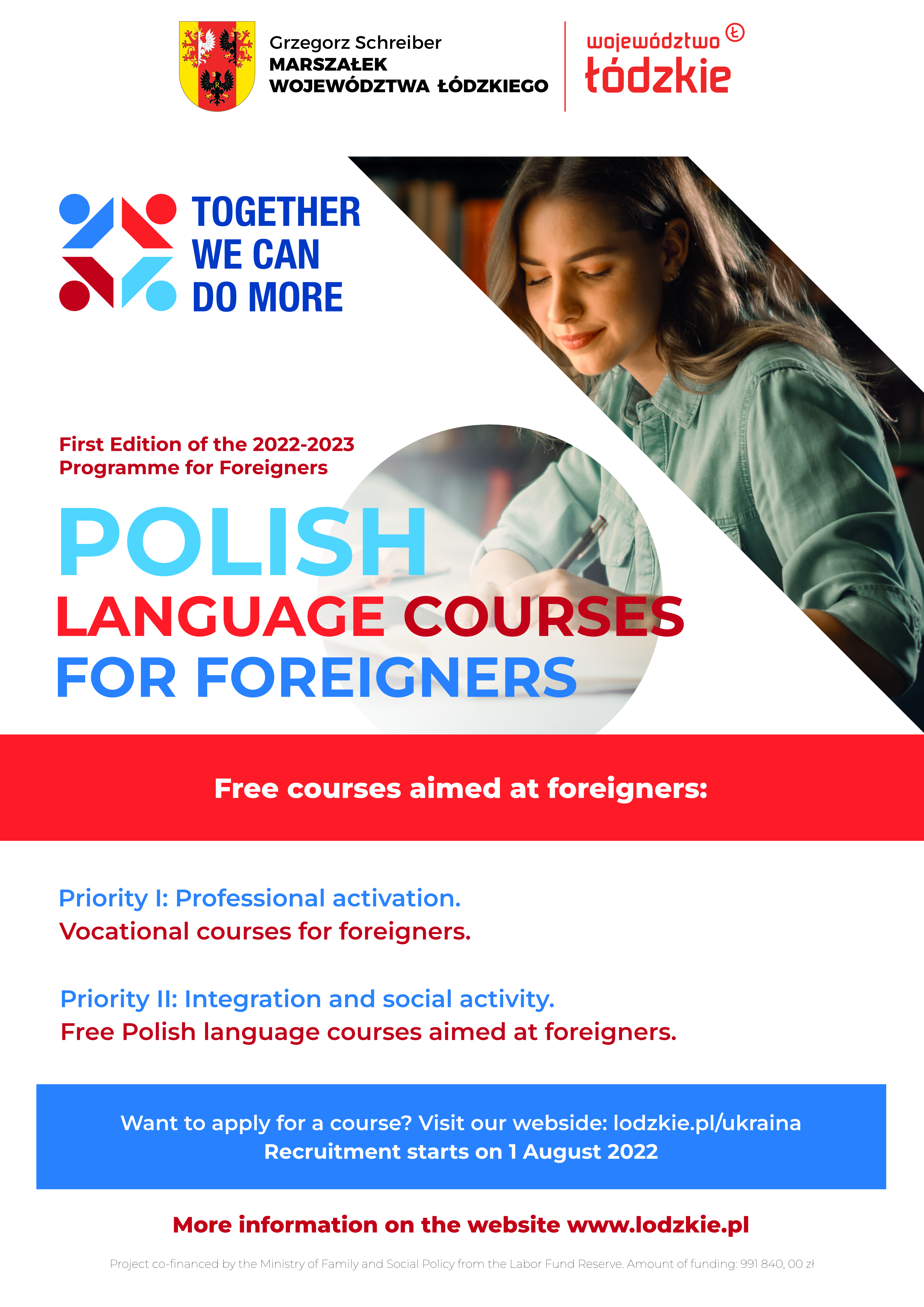 Plakat Razem Mozemy Wiecej Lang ver ENG