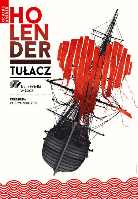 Holender tułacz - plakat