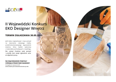 II Wojewódzkiego Konkursu „EKO Designer Wnętrz”