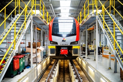 Zagraniczne delegacje odwiedziły supernowoczesne zaplecze techniczne ŁKA