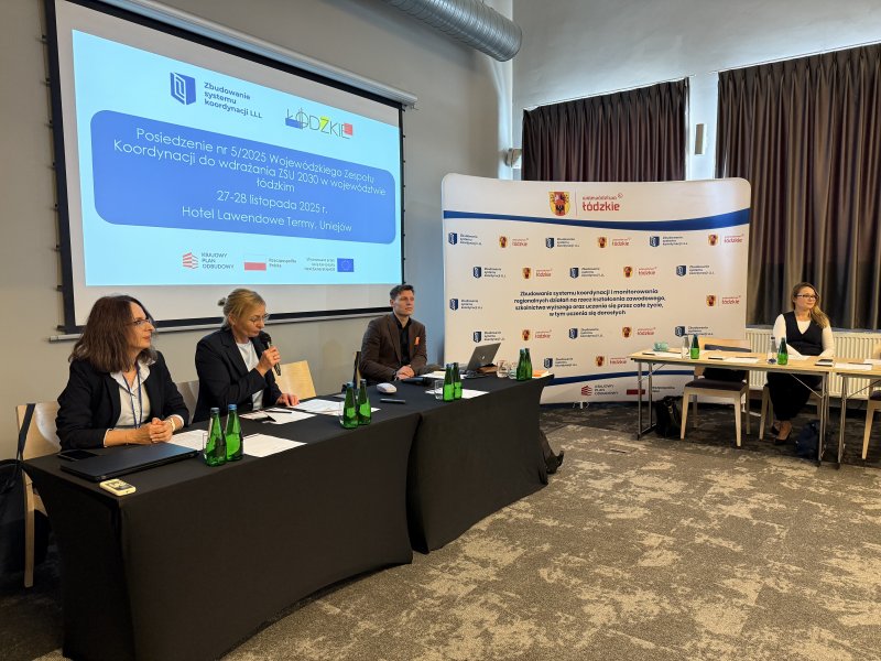 Wyjazdowe posiedzenie Wojewódzkiego Zespołu Koordynacji w Uniejowie