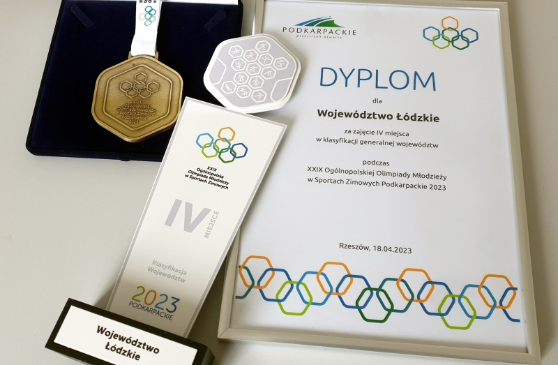 Województwo Łódzkie na czwartym miejscu XXIX Ogólnopolskiej Olimpiady Młodzieży w sportach zimowych Podkarpackie 2023