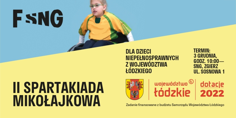 Relacja z II Spartakiady Mikołajkowej dla dzieci niepełnosprawnych z województwa łódzkiego