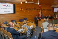 O działaniach w czasie pandemii na posiedzeniu Wojewódzkiej Rady Dialogu Społecznego Województwa Łódzkiego