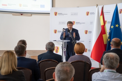 „Porozmawiajmy w Łódzkiem” w Cielądzu z ministrem Grzegorzem Pudą: Fundusze unijne to nie jest wiedza tajemna