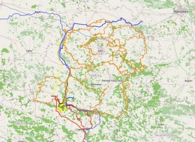 Łódzki Szlak Konny - pętla zewnętrzna odcinek 29; Niwiska Dolne - Rychłowice