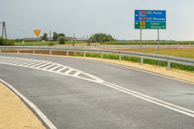 Dojazd do A2 gotowy. Finał inwestycji na drodze wojewódzkiej nr 704.