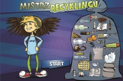 Ogólnopolski Konkurs Ekologiczny „Mistrz Recyklingu Maks porządkuje odpady”