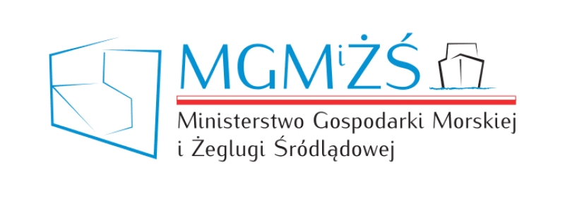Logo Ministerstwa Gospodarki Morskiej i Żeglugi Śródlądowej