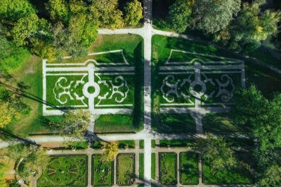 Park Miejski w Skierniewicach przy zespole pałacowo-parkowym