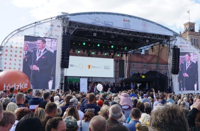 Skierniewickie Święto Kwiatów, Owoców i Warzyw z udziałem Pary Prezydenckiej
