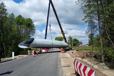 Modernizacja mostu w Sadykierzu