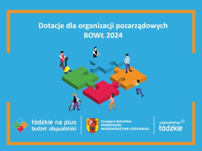 Trzeci otwarty konkurs ofert w ramach budżetu obywatelskiego „ŁÓDZKIE NA PLUS” na 2024 rok