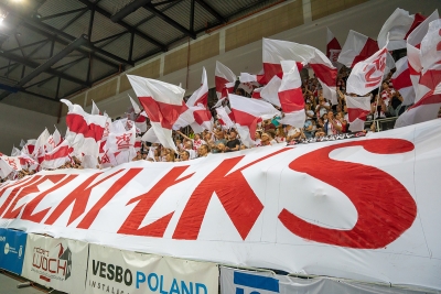 Fantastyczny doping kibiców ŁKS podczas finałów Mistrzostw Polski