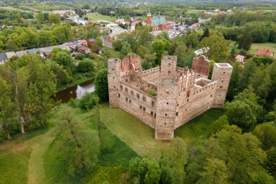 Łódzkie zachwyca. Zamek w Drzewicy
