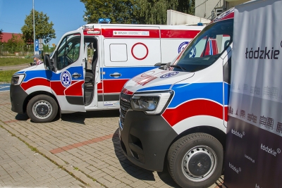 Nowoczesne karetki dla szpitala w Piotrkowie