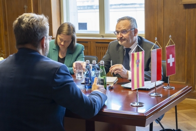 Spotkanie z ambasadorem Szwajcarii