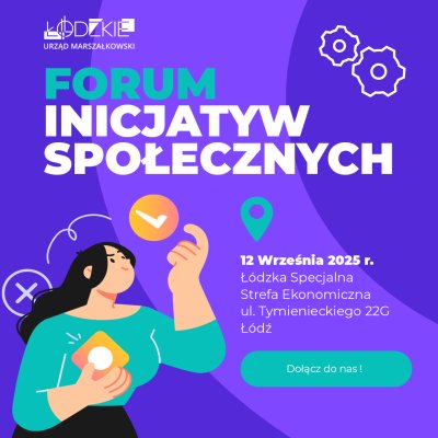 Forum Inicjatyw Społecznych 2025 &ndash; zaproszenie