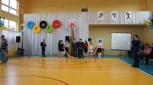 Uroczyste otwarcie sali gimnastycznej w gminie Bełchatów