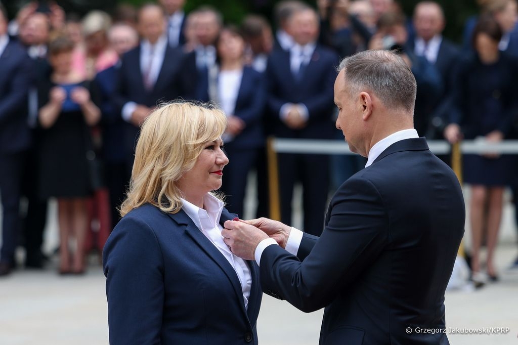 Samorządowcy z Łódzkiego uhonorowani przez prezydenta