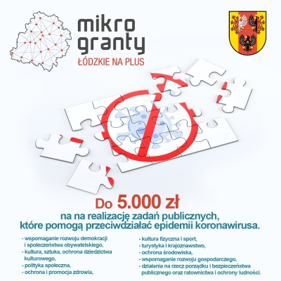 Wojewódzki Program Mikrograntów na rzecz walki z COVID-19.