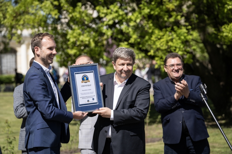 Ustanowienie Rekordu Polski w jednoczesnym sianiu łąki kwietnej