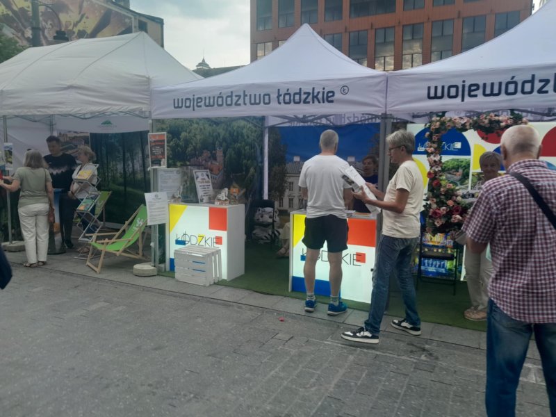 Województwo Łódzkie promowało turystykę podczas 602 Urodzin Miasta Łodzi