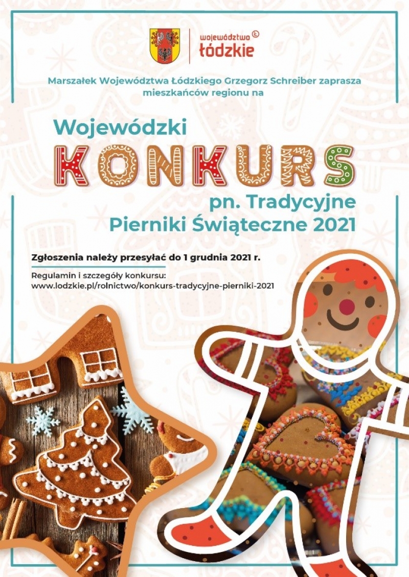 Wojewódzki Konkurs pn. „Tradycyjne Pierniki Świąteczne – 2021”