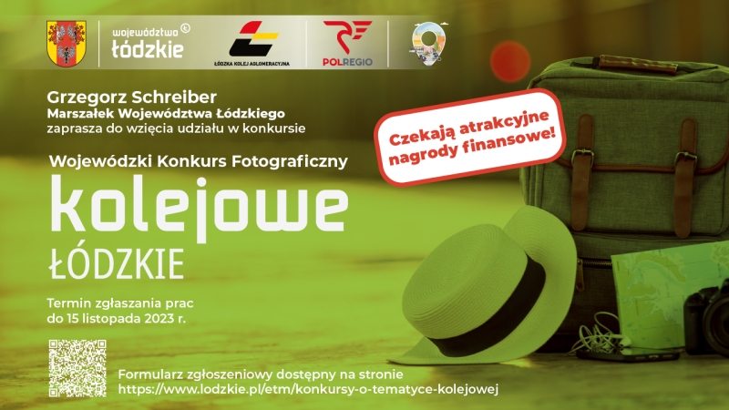 Wojewódzki Konkurs Fotograficzny pn.: „Kolejowe Łódzkie”