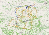 Łódzki Szlak Konny - pętla zewnętrzna odcinek 40; Wola Rogozińska – Walewice