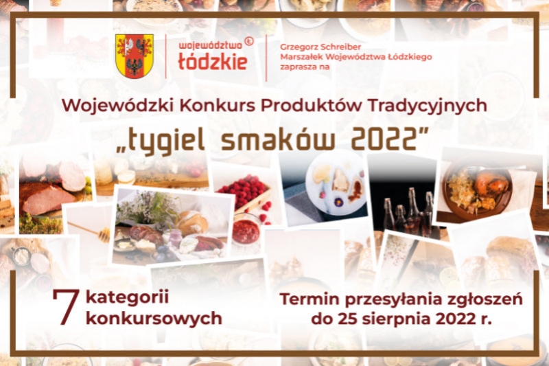 Baner informujący o konkursie tygiel smaków 2022