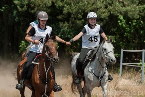 Międzynarodowe Zawody w Sportowych Rajdach Konnych w Ciosnach  - 17-19 lipca 2015 r.