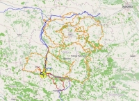 Łódzki Szlak Konny - pętla zewnętrzna odcinek 26; Niwiska Dolne - Kamion