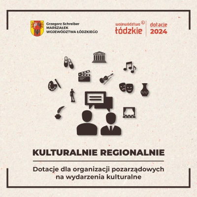 Pierwszy otwarty konkurs ofert pt. „Kulturalnie regionalnie” w 2024 roku