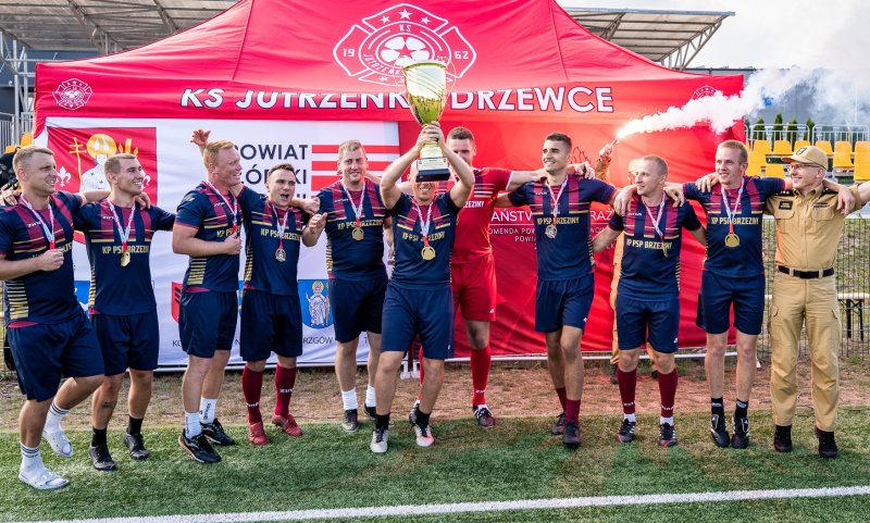 III Mistrzostwa Wojew&oacute;dztwa Ł&oacute;dzkiego Strażak&oacute;w PSP w piłce nożnej