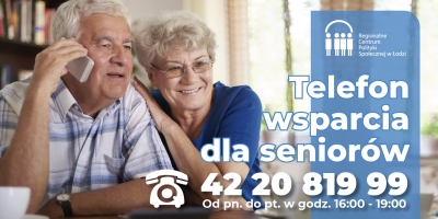 Telefon wsparcia dla seniorów