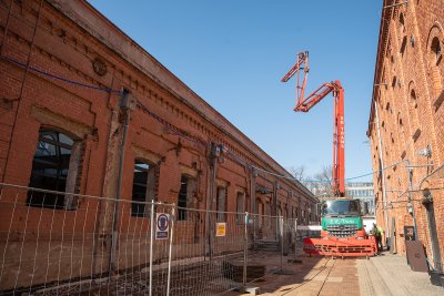 Tak się rozbudowuje Fabryka Sztuki w Łodzi