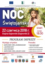 Zapraszamy na tradycyjną Noc Świętojańską w Gajewnikach