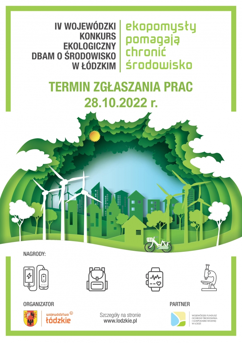 Zapraszamy do udziału w IV Wojewódzkim Konkursie Ekologicznym