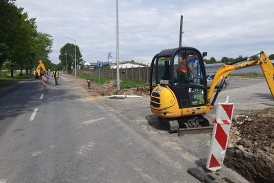Bezpieczniej dla pieszych w Opocznie -modernizacja chodnika przy ul. Inowłodzkiej