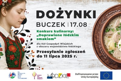 Plakat Dożynki Buczek 2025 