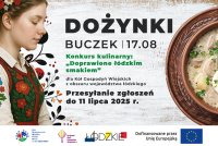 Plakat Dożynki Buczek 2025 