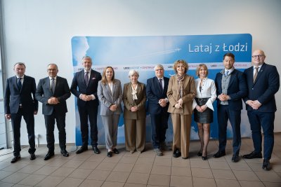 Ł&oacute;dzkie lotnisko i CPK podpisały list intencyjny o wsp&oacute;łpracy