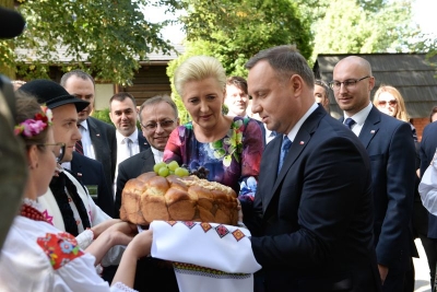 Dożynki Prezydenckie w Spale