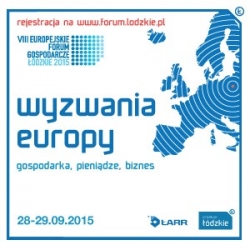 Europejskie Forum Gospodarcze, 28-29 września 2015 roku