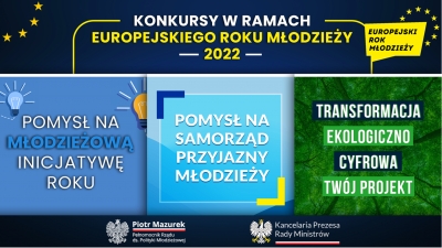 Europejski Rok Młodzieży – konkursy ogłoszone przez Kancelarię Prezesa Rady Ministrów